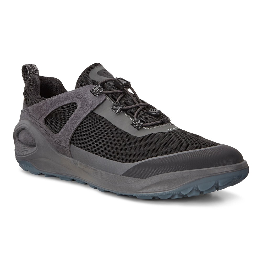 Tenis Hombre - ECCO Biom 2Go - Grises Oscuro/Negros - YVP749305